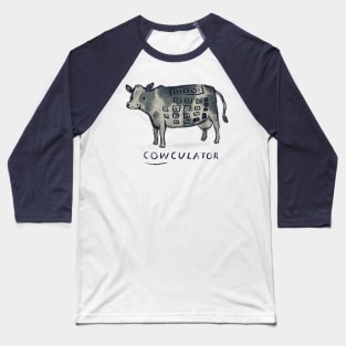 cowculator cow shirt Baseball T-Shirt